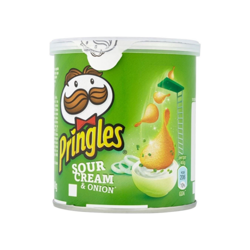 Pringles Sour Cream & Onion 40G - Case Qty - 12