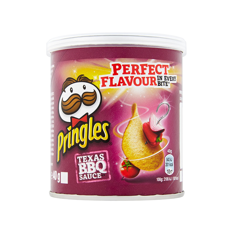 Pringles Bbq 40G - Case Qty - 12