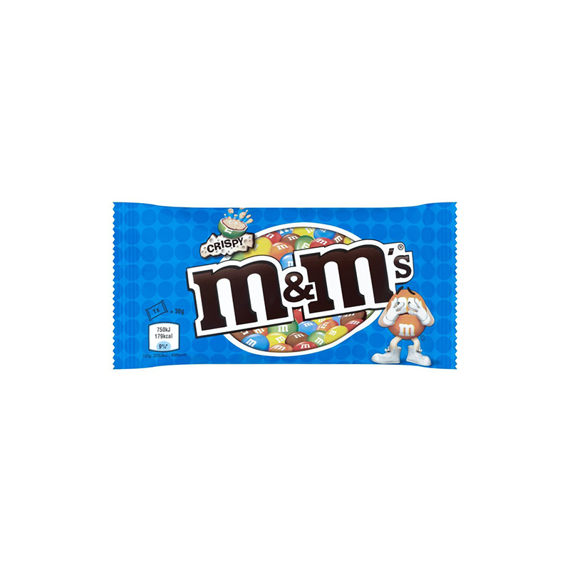 Mars M & M Crispy 36G Std - Case Qty - 24