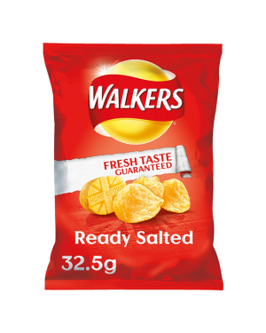 Walkers Ready Salted 32.5G – Case Qty – 32