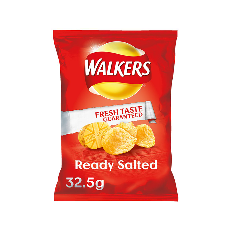 Walkers Ready Salted 32.5G - Case Qty - 32