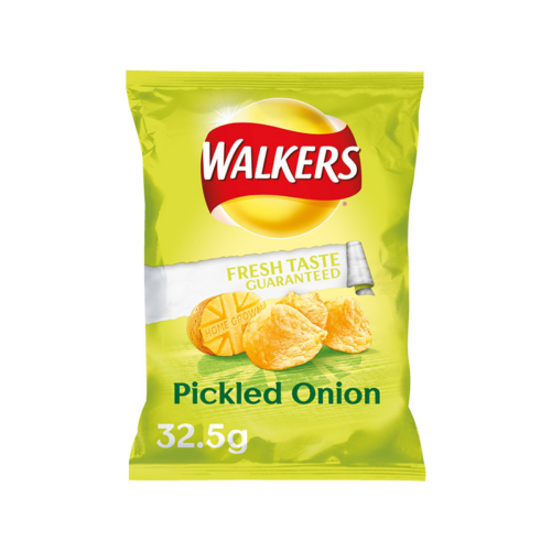 Walkers Pickled Onion 32.5G - Case Qty - 32