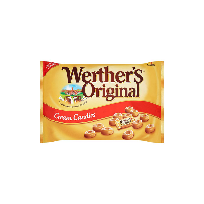 Werthers Classic Cream Candies 1Kg - Case Qty - 1