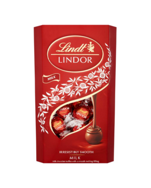 Lindt Lindor Milk Cornet 200G – Case Qty – 8