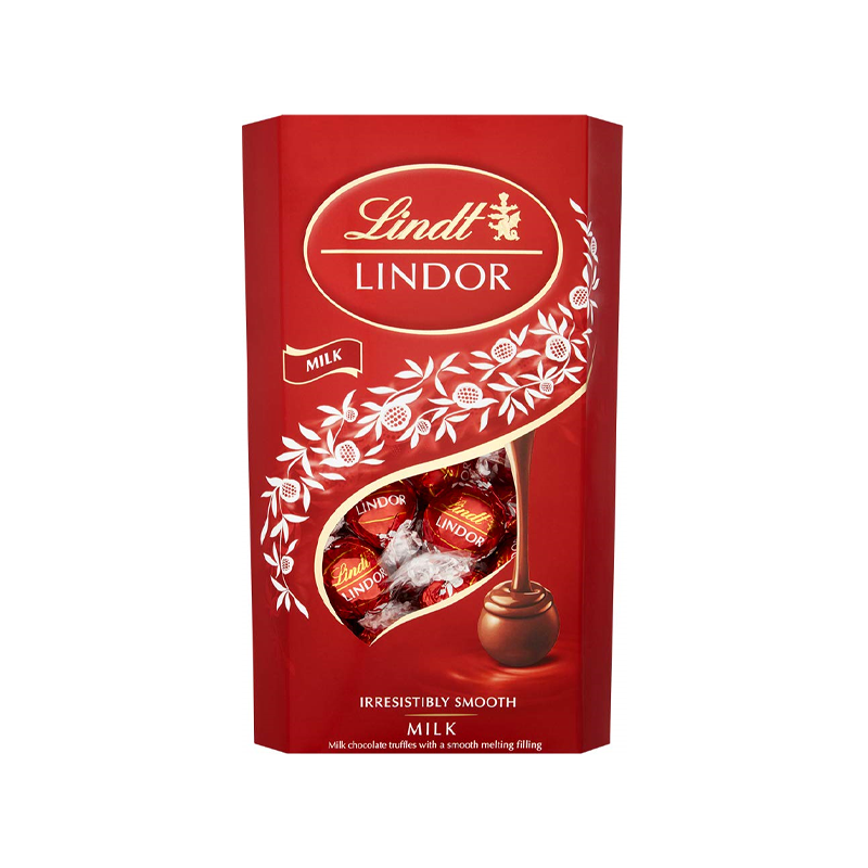 Lindt Lindor Milk Cornet 200G - Case Qty - 8