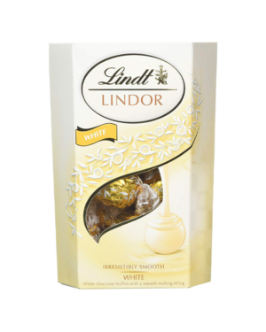 Lindt Lindor White Cornet 200G – Case Qty – 8