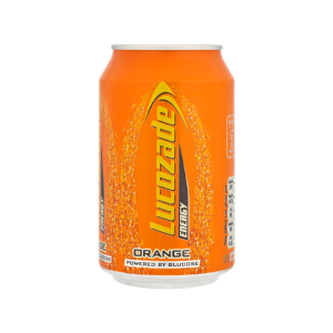 Lucozade Orange 330Mls Can – Case Qty – 24