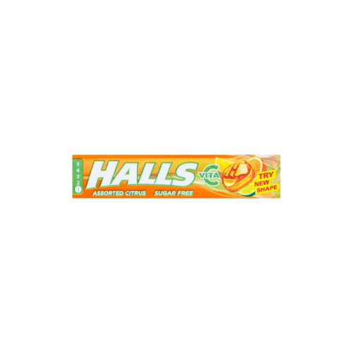 Halls Mentho-Lyptus Citrus - Case Qty - 20