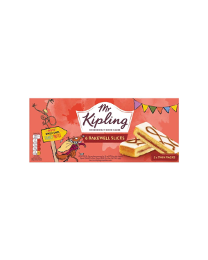 Mr.Kipling Bakewell Slices 6S – Case Qty – 3