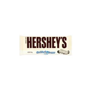 Hersheys Cookies & Cream Bar 40G – Case Qty – 24