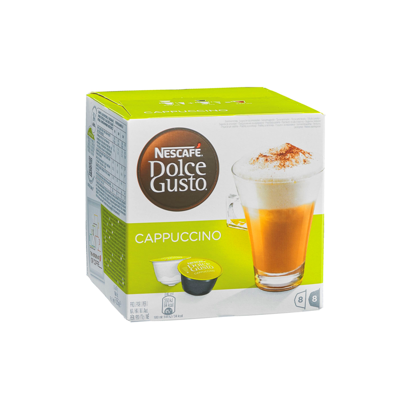 Dolce Gusto Cappucino 8'S - Case Qty - 1