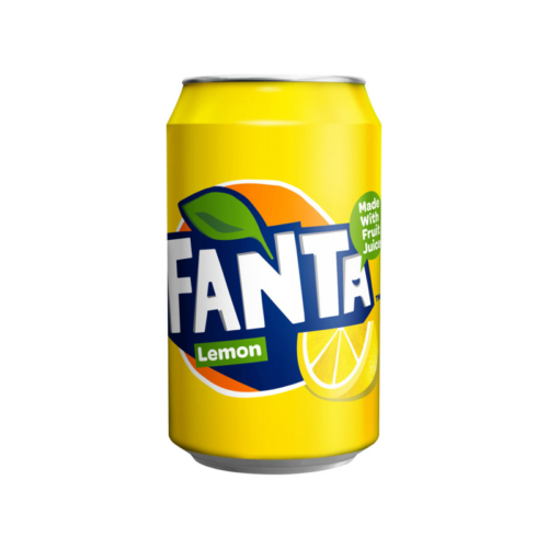 Fanta 330Mls Can Lemon - Case Qty - 24