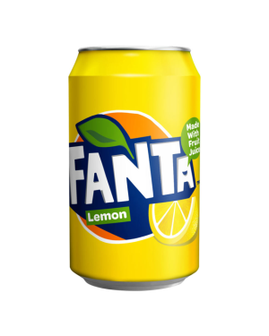 Fanta 330Mls Can Lemon – Case Qty – 24
