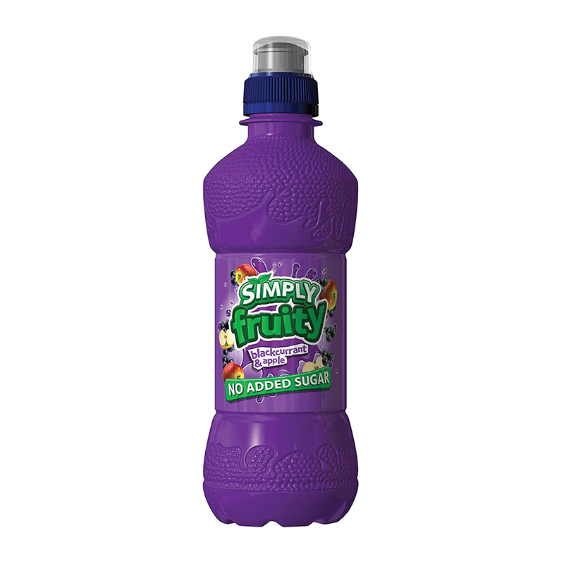 Simply Fruity Apple & Blackcurrant 330Ml - Case Qty - 12
