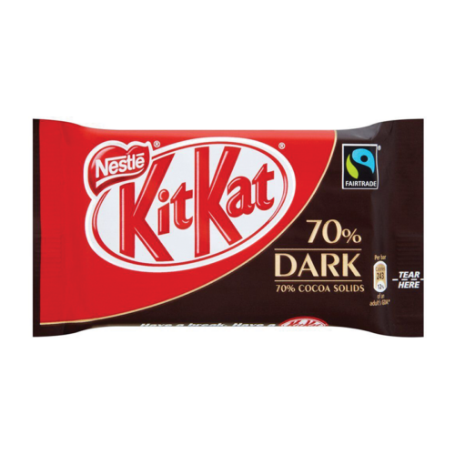 Nestle Kit Kat 4 Finger Dark - Case Qty - 24