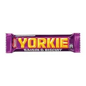 Yorkie Raisin & Biscuit 24S – Case Qty – 24