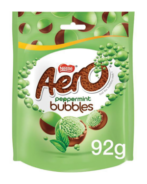 Nestle Aero Bubbles Mint Pouch 92G – Case Qty – 8