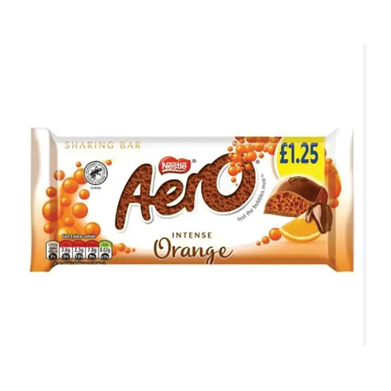 Nestle Aero Giant Orange £1.25 - Case Qty - 15