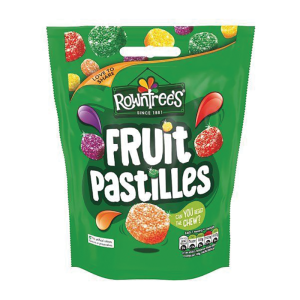 Nestle Fruit Pastilles Bag £1.25 114G – Case Qty – 10