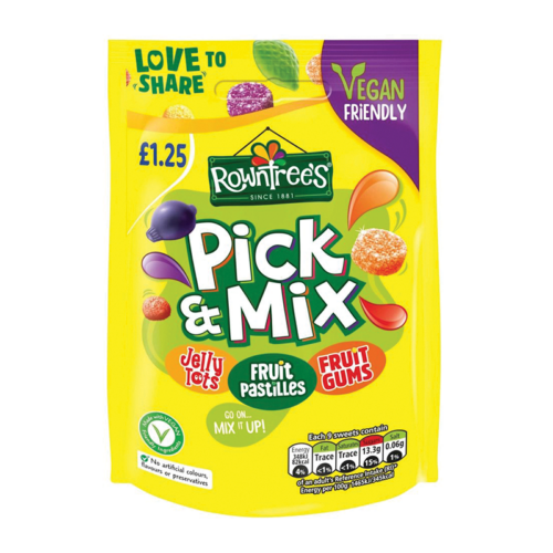 Nestle Pick & Mix Bag £1.25 120G - Case Qty - 10
