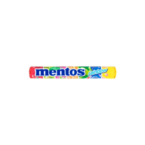 Mentos Rainbow Rolls - Case Qty - 40