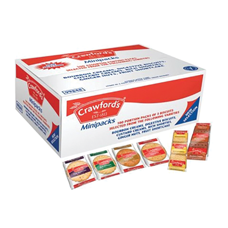 Crawfords Mini Packs - Case Qty - 100