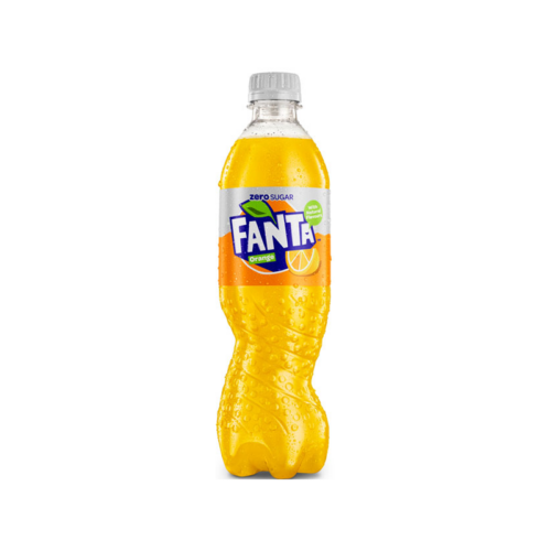 Fanta Orange Zero 500Mls - Case Qty - 12