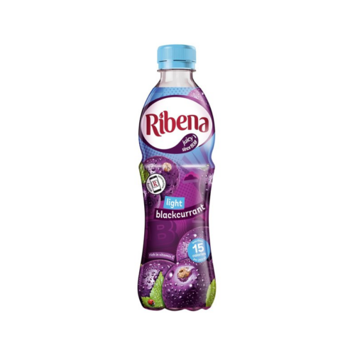 Ribena Blackcurrant Light 500Mls - Case Qty - 12