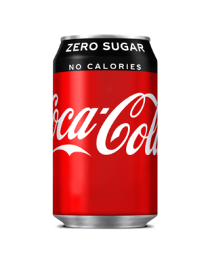 Coca Cola Zero Cans – Case Qty – 24
