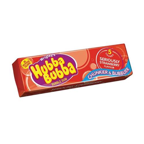 Hubba Bubba Strawberry - Case Qty - 20