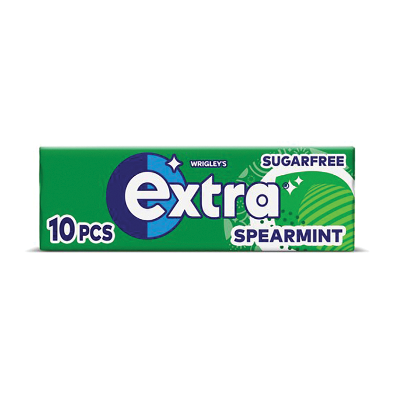 Wrigleys Extra Spearmint Gum - Case Qty - 30