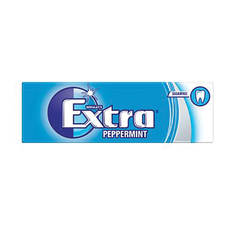 Wrigleys Extra Peppermint Gum - Case Qty - 30