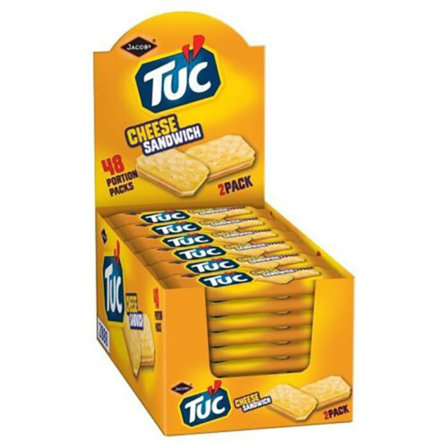 Tuc Cheese Sandwich - Case Qty - 48