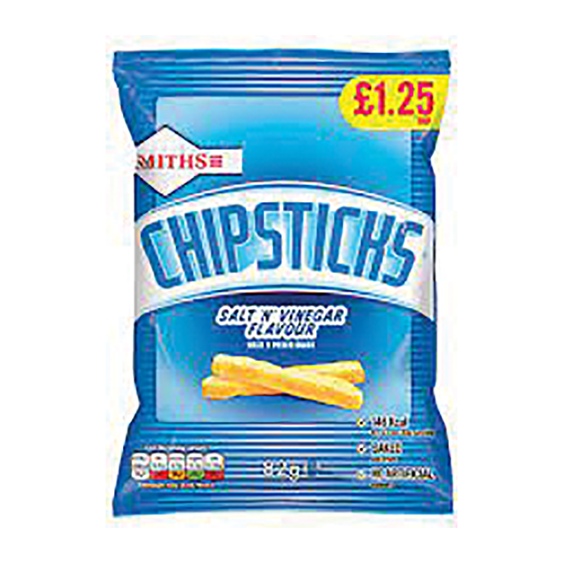 Chipsticks Salt & Vinegar Pm 1.25 - Case Qty - 15
