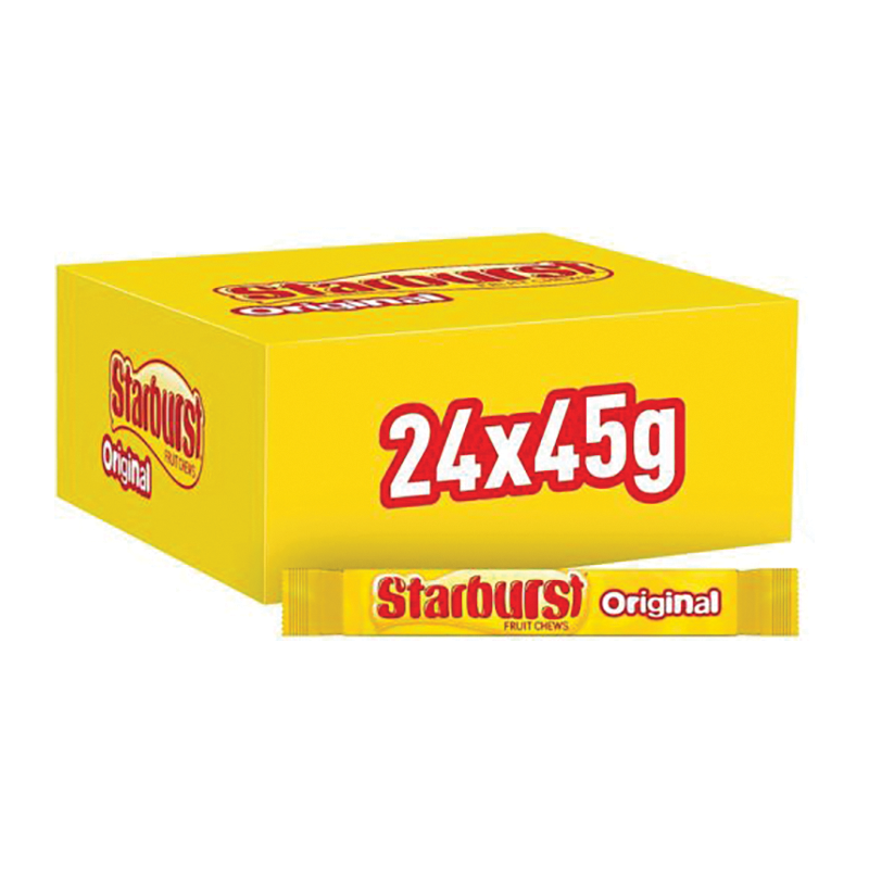 Starburst Original Stick 45G - Case Qty - 24