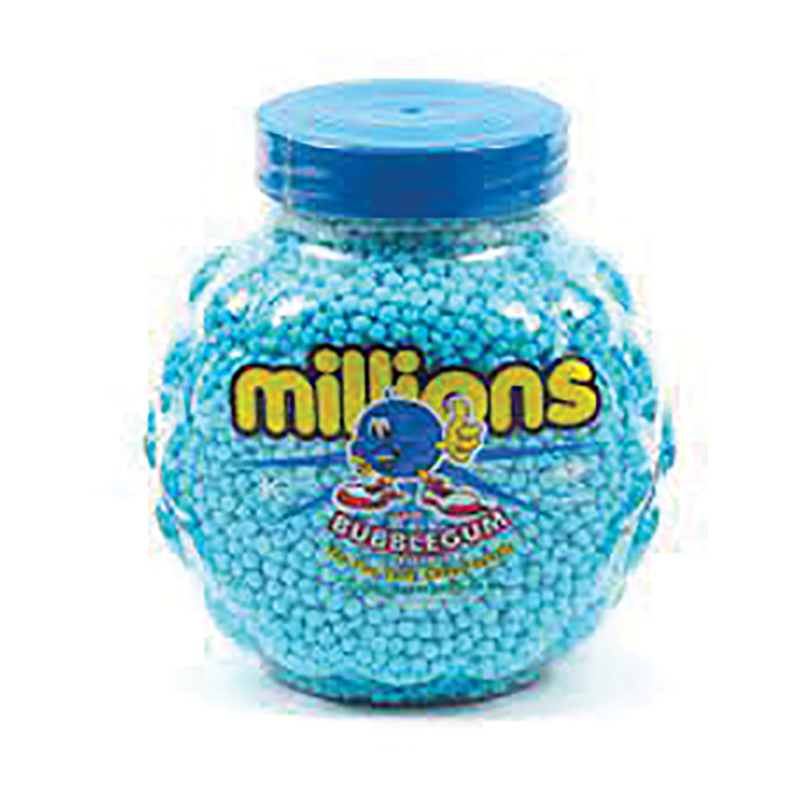 Millions Bubblegum 2.27Kg Jar - Case Qty - 1