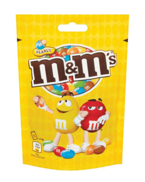 Mars M&M’S Peanut Pouch 125G – Case Qty – 12