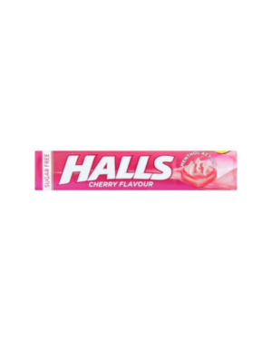 Halls Mentho-Lyptus Cherry Sugar Free – Case Qty – 20