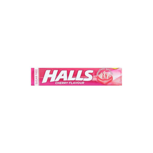 Halls Mentho-Lyptus Cherry Sugar Free - Case Qty - 20