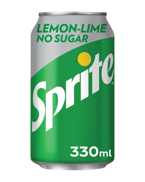Sprite Zero 330Ml Cans – Case Qty – 24