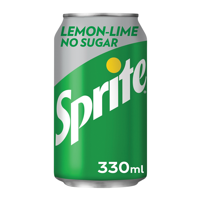 Sprite Zero 330Ml Cans - Case Qty - 24