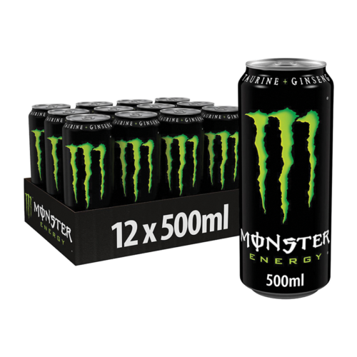 Monster 500Ml Can - Case Qty - 12
