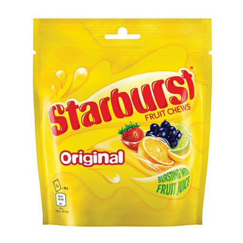 Starburst Original Pouch 138G - Case Qty - 12