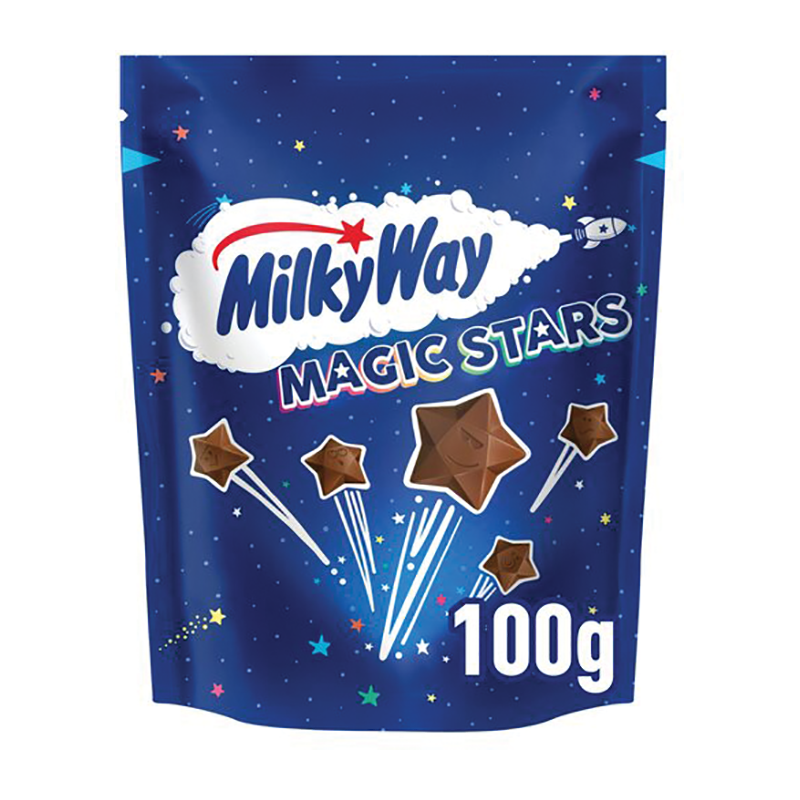 Milky Way Magic Stars Pouch 100G - Case Qty - 13