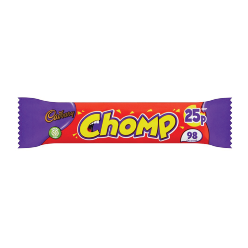 Cadburys Chomp 21G Pmp 25P - Case Qty - 60