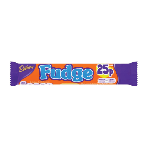 Cadburys Fudge 22G Pmp 25P - Case Qty - 60