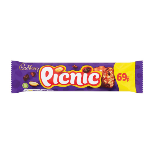 Cadburys Picnic Pmp 69P - Case Qty - 36