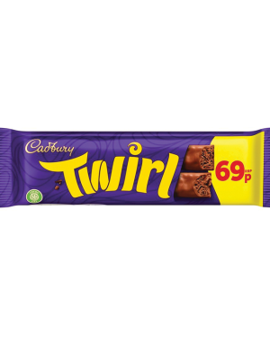 Cadburys Twirl Pmp 69P – Case Qty – 48
