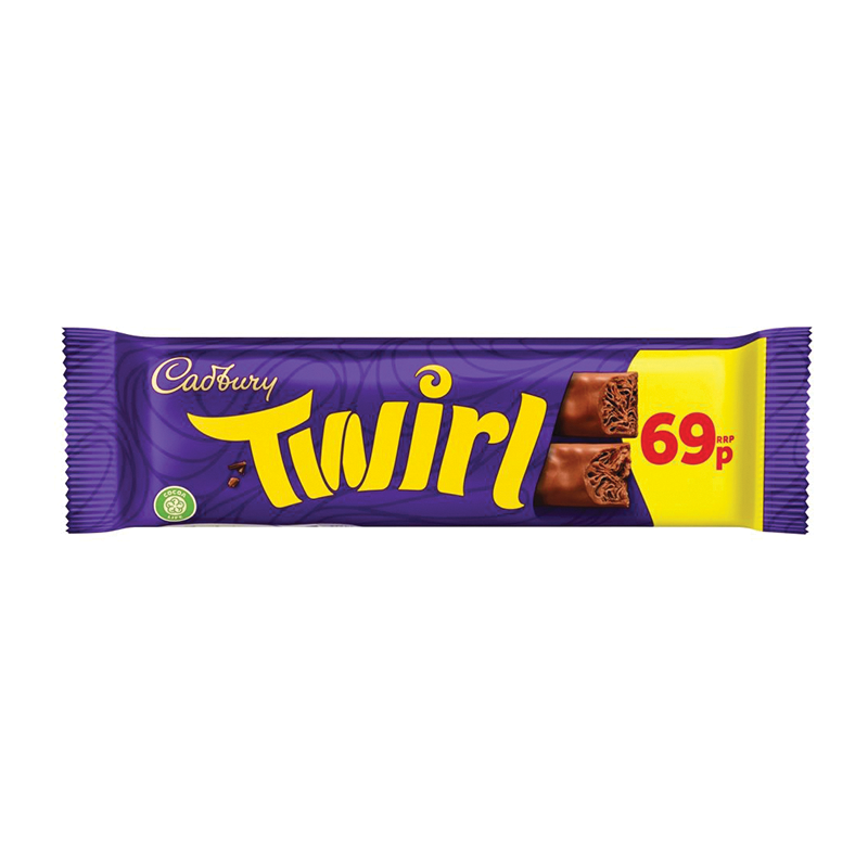 Cadburys Twirl Pmp 69P - Case Qty - 48