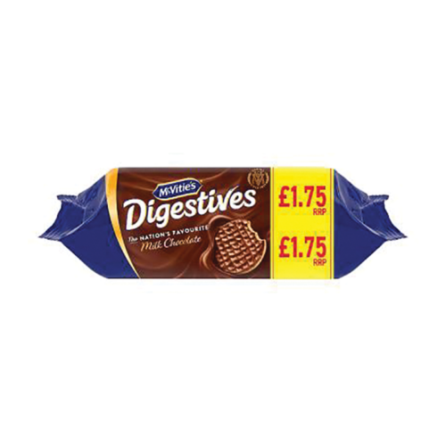 Mcvities Milk Choc Digestive 266G £1.75 - Case Qty - 15